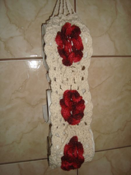Porta Papel Higiênico Vermelho